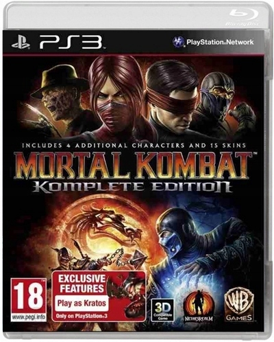 MORTAL KOMBAT KOMPLETE EDITION GRA PS3 W PUDEŁKU