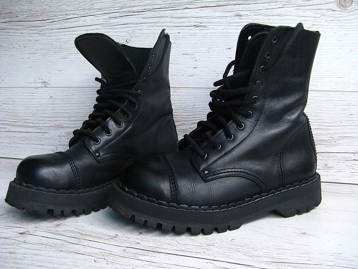 WYSOKIE GLANY KRIMEN EXTREME CZARNE roz. 40
