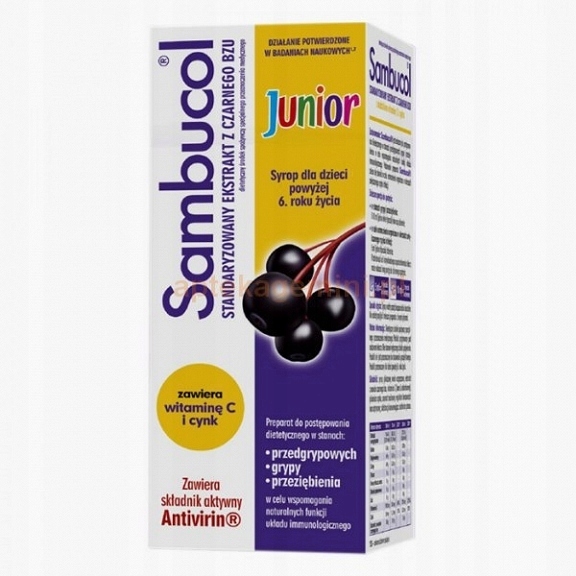 SAMBUCOL JUNIOR syrop 120ml