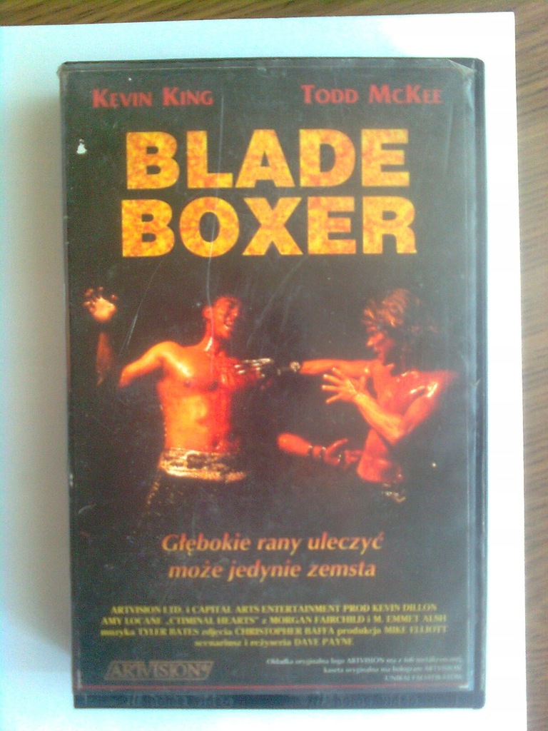 Blade Boxer sensacyjny 1997 USA Video