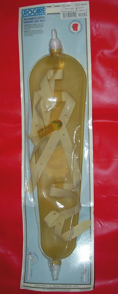 LATEXOWY WOREK DO ZBIÓRKI MOCZU UROCARE 1,3 L
