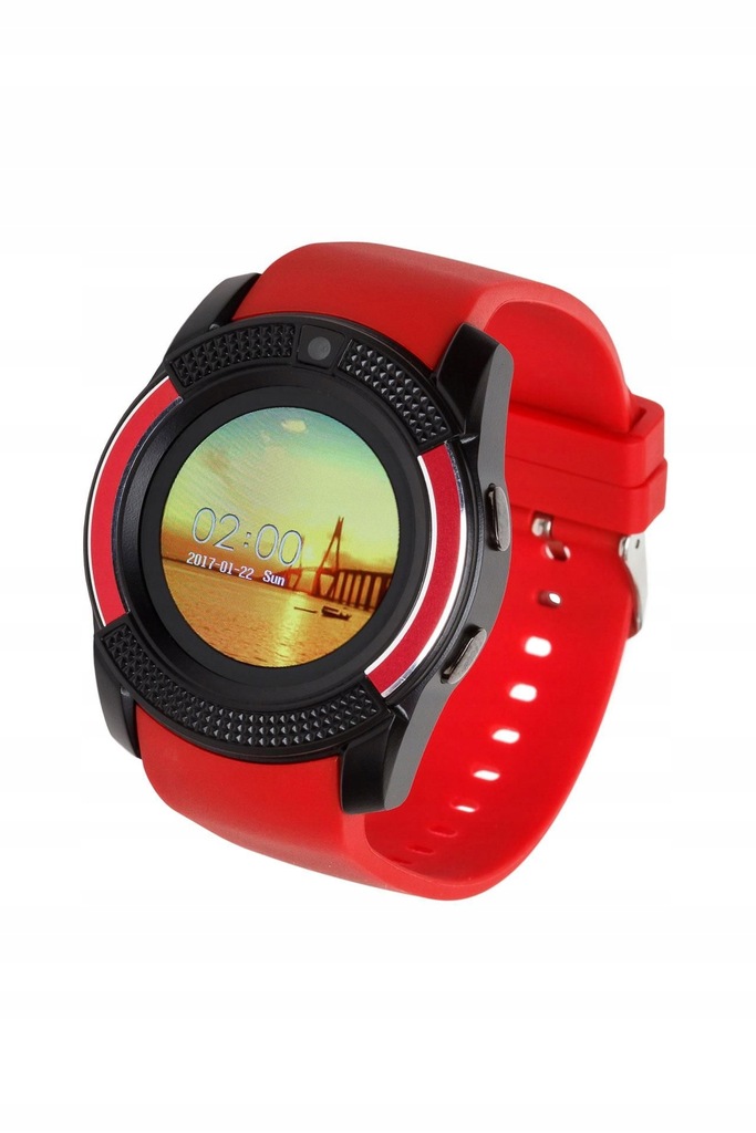 Smartwatch Garett G11 czerwono/czarny