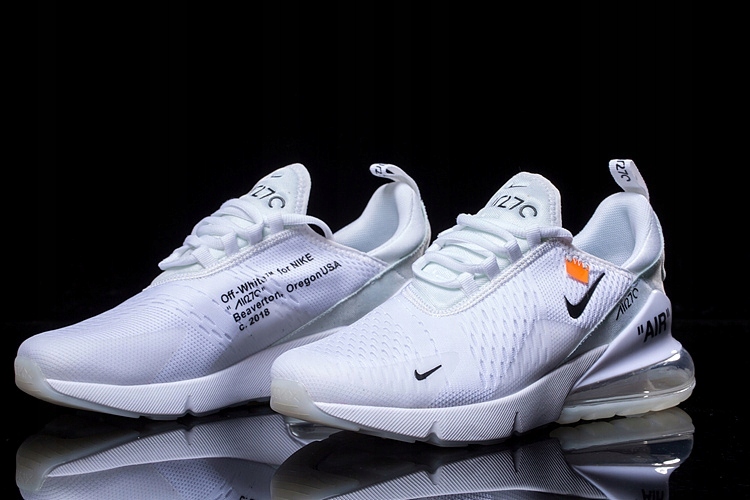 Nike x off hot sale white air max 270