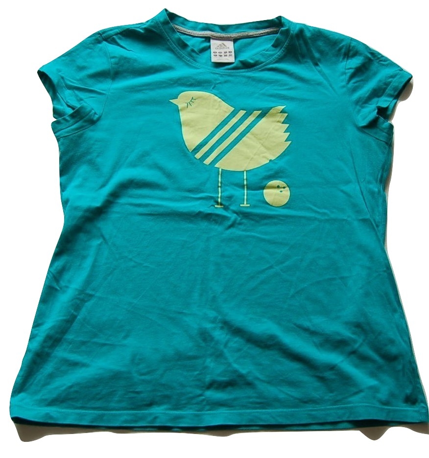 8O54_ bluzka T-shirt śliczna ADIDAS 46,XL