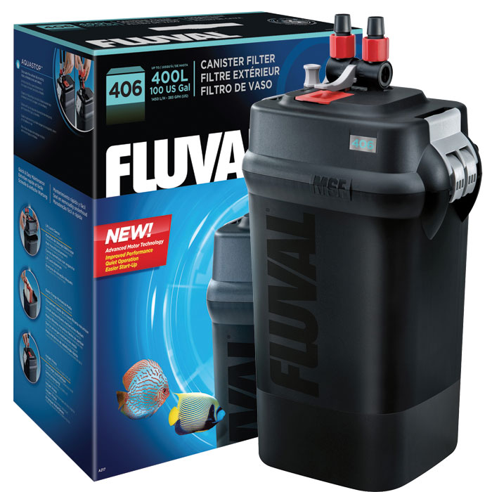 Hagen Fluval 406 filtr zewnętrzny do akwarium 400L