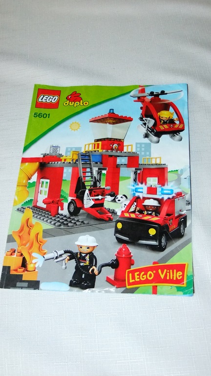 LEGO DUPLO INSTRUKCJA do 5601 straż pożarna
