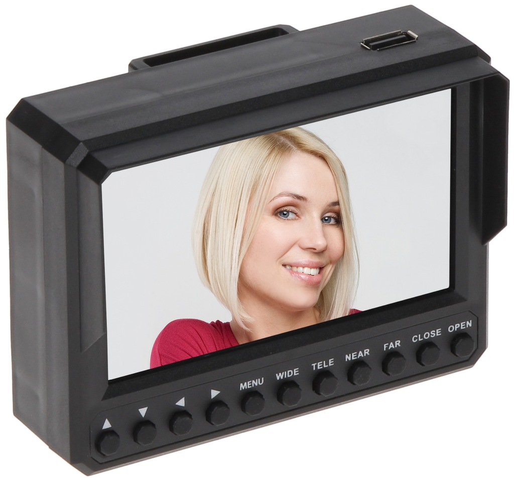 Monitor serwisowy AHD, HD-CVI, HD-TVI, TESTER CCTV