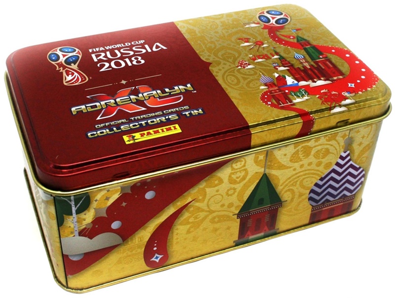 Panini Duża Puszka Kolekcjonerska FIFA Rosja 2018
