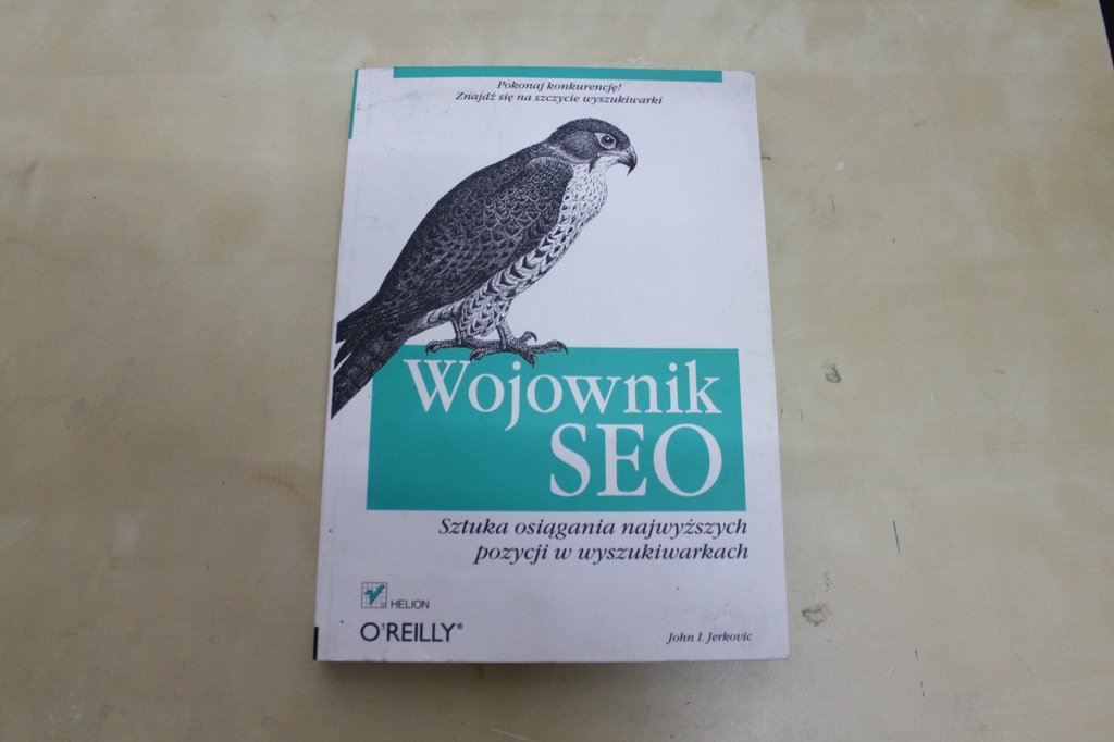 Książka Wojownik SEO Pozycjonowanie John Jerkovic