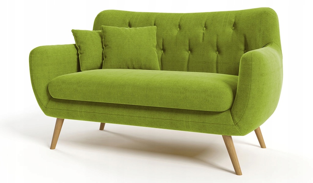 Sofa dwuosobowa Revive -zielony