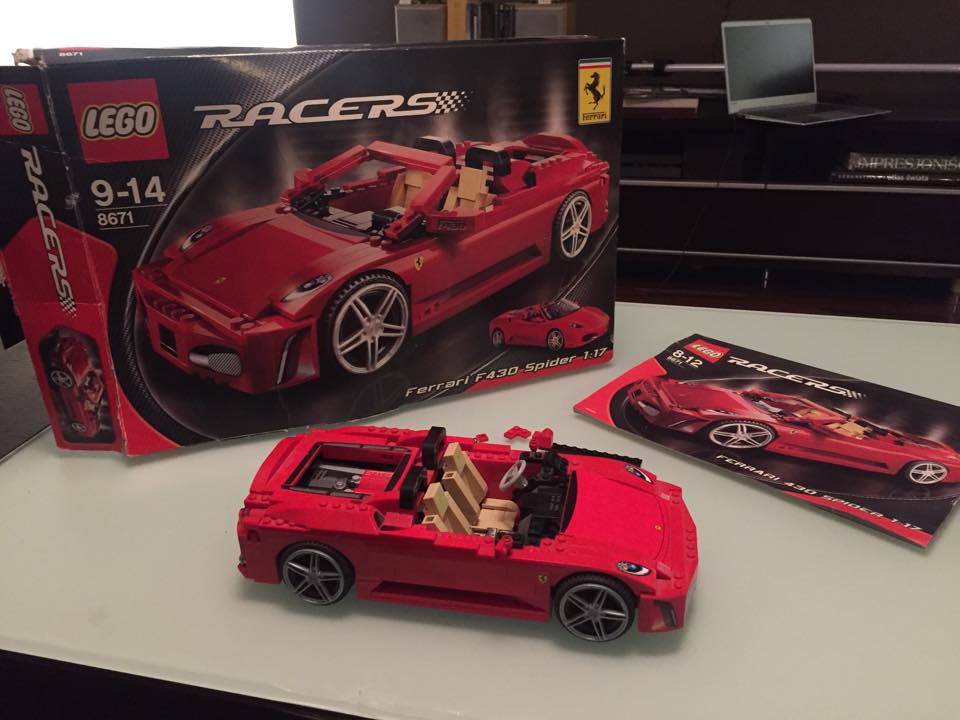 Lego racers ferrari f430 2024 spider