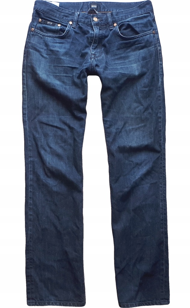 Hugo Boss 32/32 delikatnie zwężane jeansy