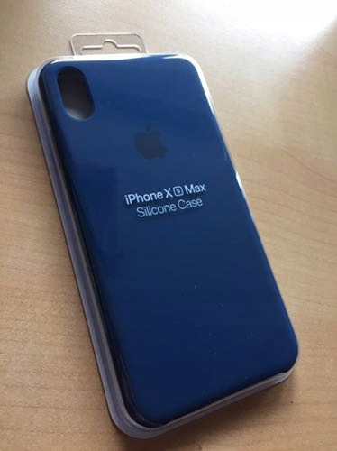 Silikonowy case iPhone XS Max Blue Horizon nowy