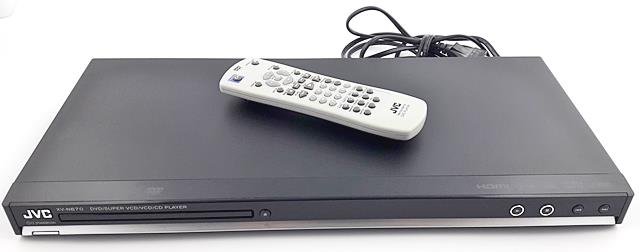 DVD PLAYER JVC XV-N670B Z PILOTEM IDEALNY STAN!!!