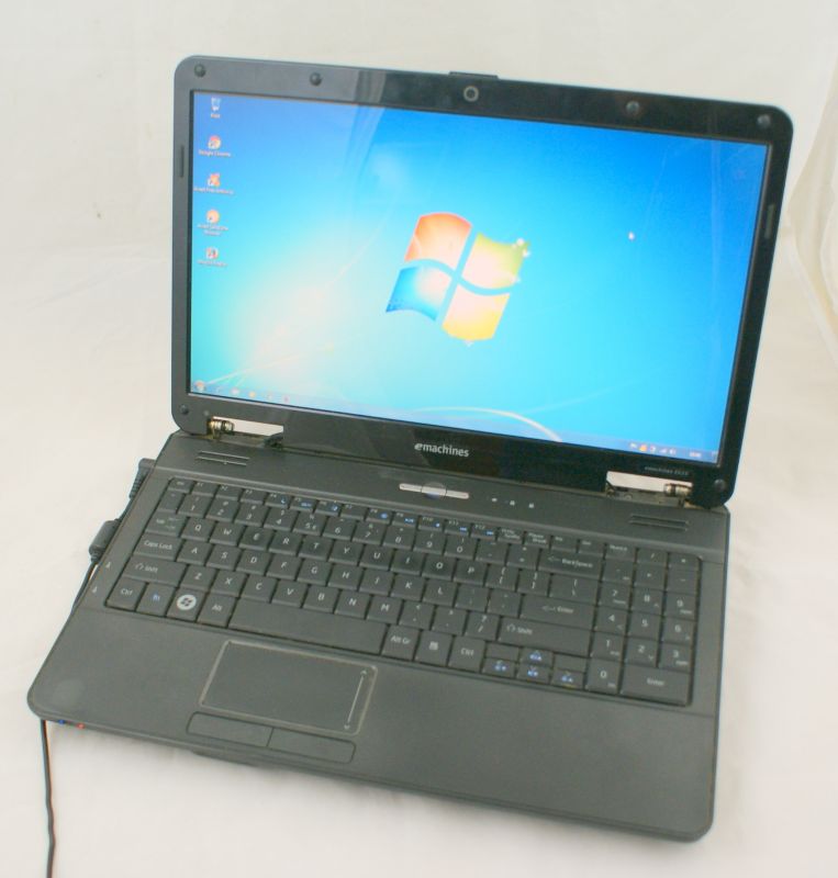 LAPTOP ACER EMACHINES E525 3GB 160GB ZASILACZ