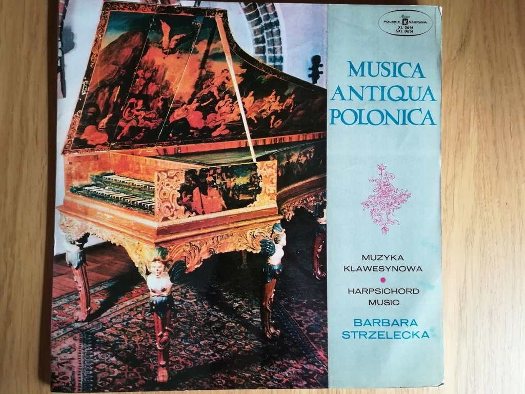 Muzyka Klawesynowa - Barbara Strzelecka, winyl