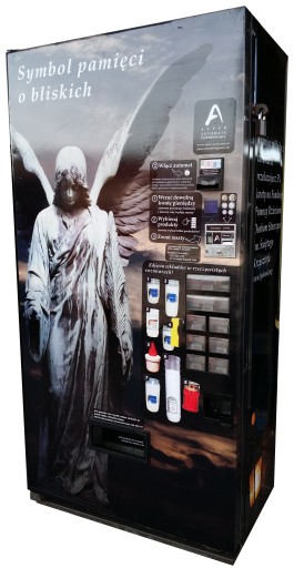 Automat do sprzedaży zniczy i wkładów - vending