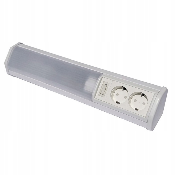 OPRAWA PODSZAFKOWA K-11 11W 230V GNIAZDA+WYŁĄCZNIK