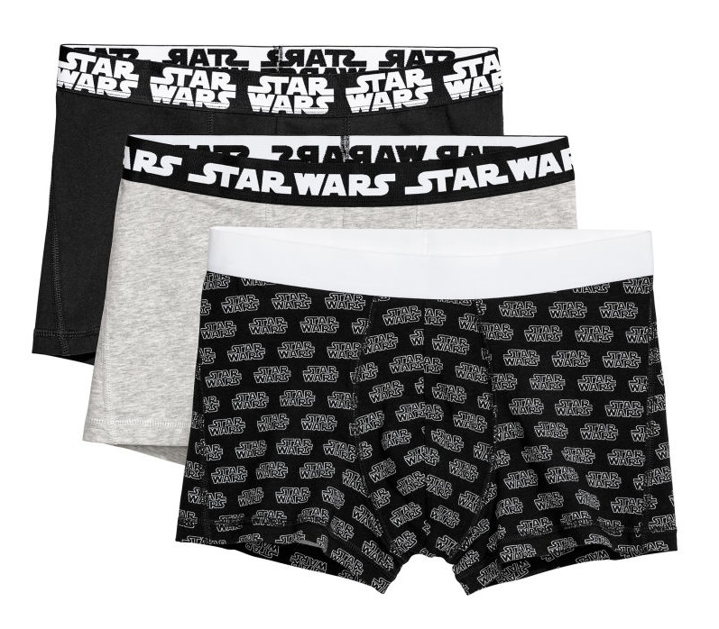 STAR WARS BOKSERKI KRÓTKIE 3-PAK H&M M