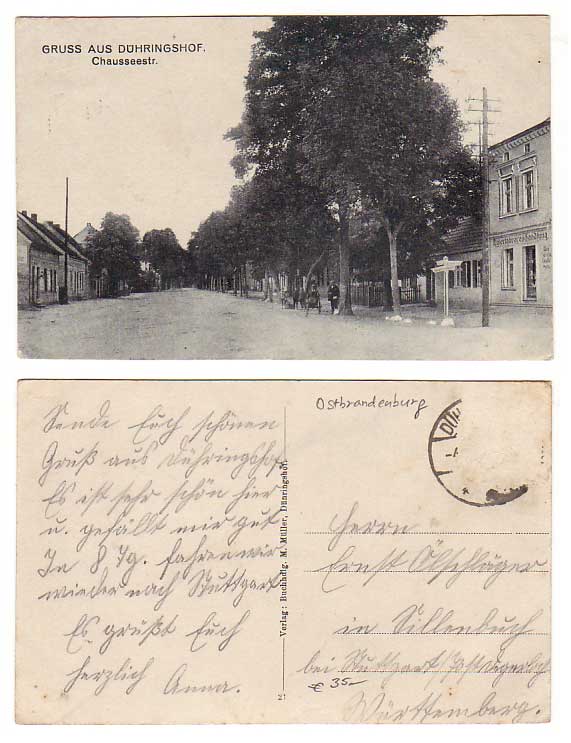 Bogdaniec, Duhringshof, Chausseestr. -306