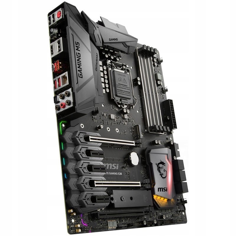 MSI Z370 Gaming M5, Intel Z370 Mainboard - Sockel