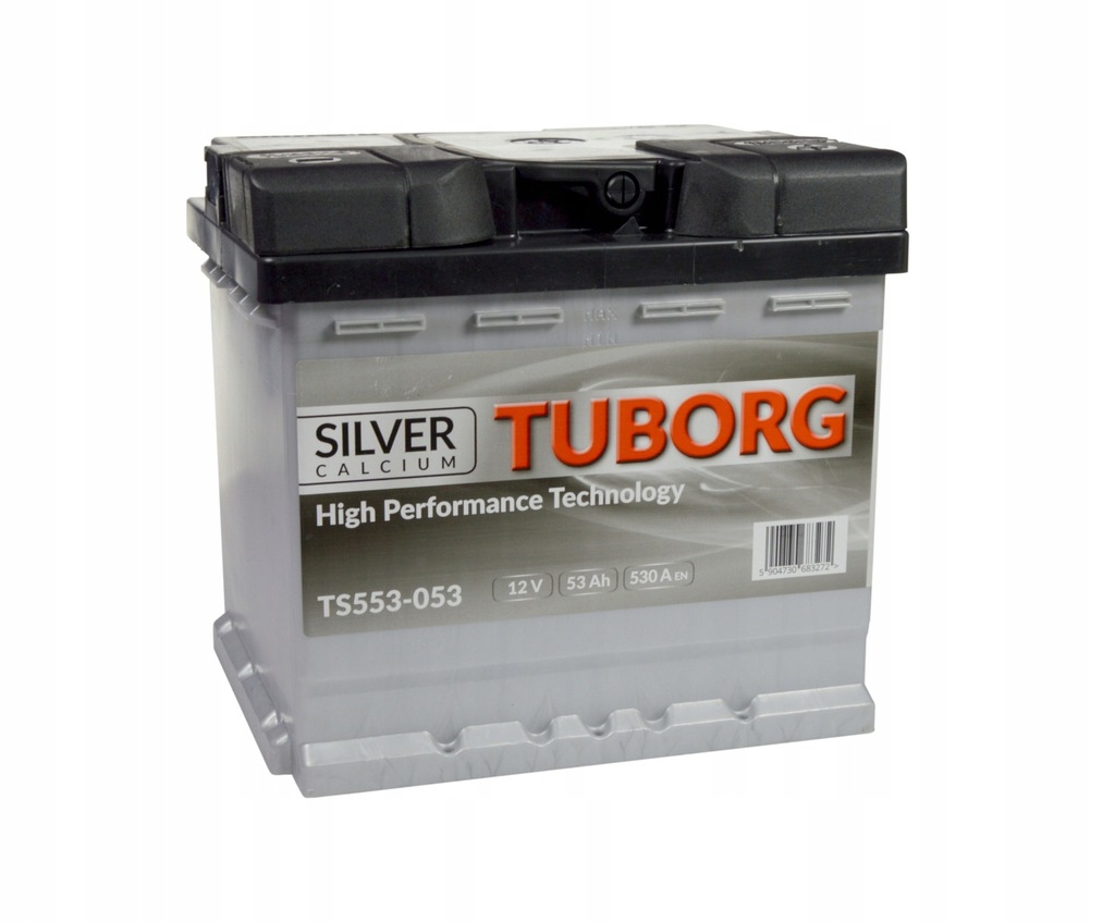 Akumulator Tuborg Silver 12V 53Ah 530A GDAŃSK 50Ah