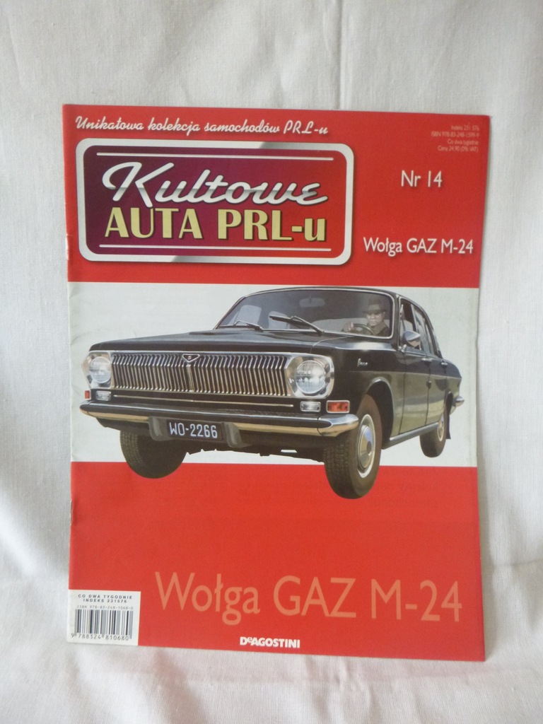 Gazetka Kultowe Auta PRLu - WOŁGA GAZ M-24