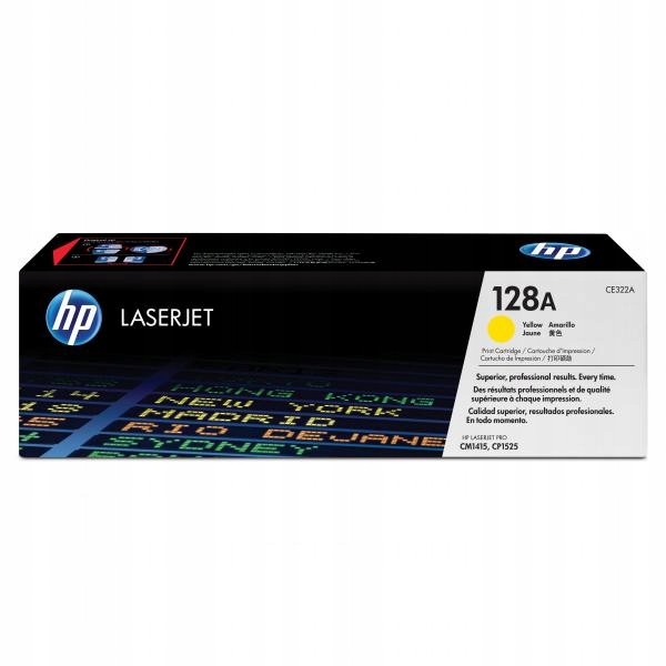 HP oryginalny toner CE322A, yellow, 1300s, HP 128A