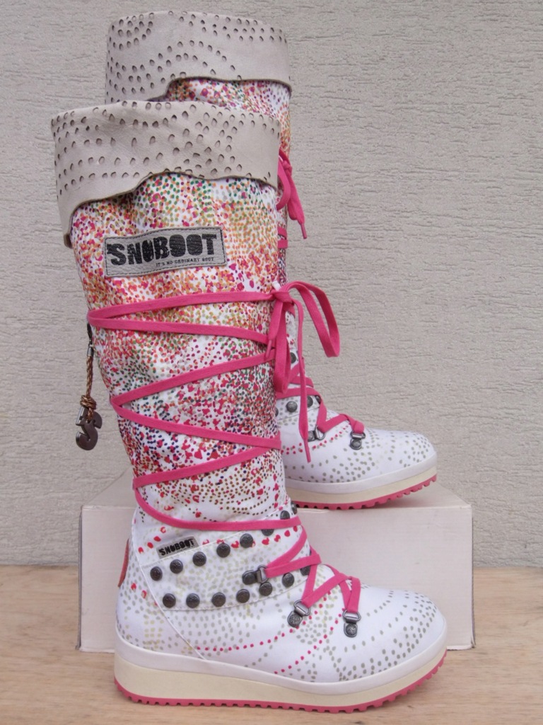 SNOBOOT MUTANT ŚNIEGOWCE JAK NOWE ROZ.38/24,4cm.