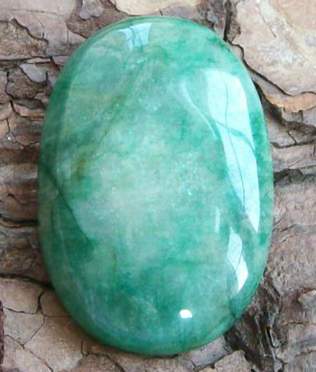 Szmaragd brazylijski kaboszon SB1 4,1cm