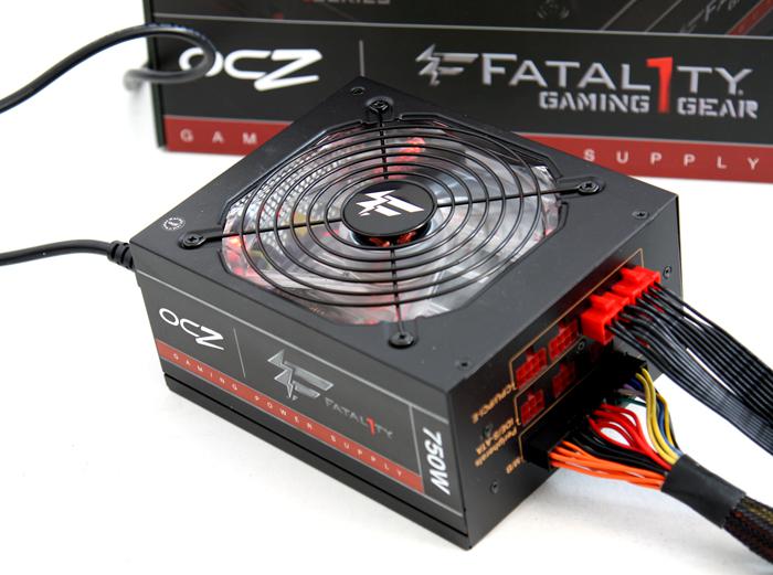 Zasilacz OCZ Fatal1ty 750W MODULAR 80+ 4x PCI-Ex