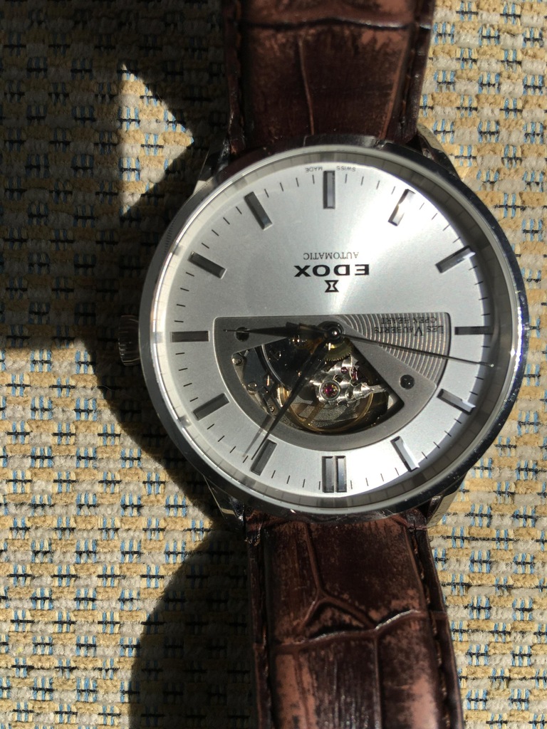EDOX LES VAUBERTS AUTOMATIC OPEN HEART
