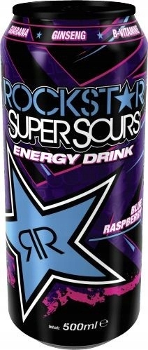 Rockstar Super Sour Blue Raspberry