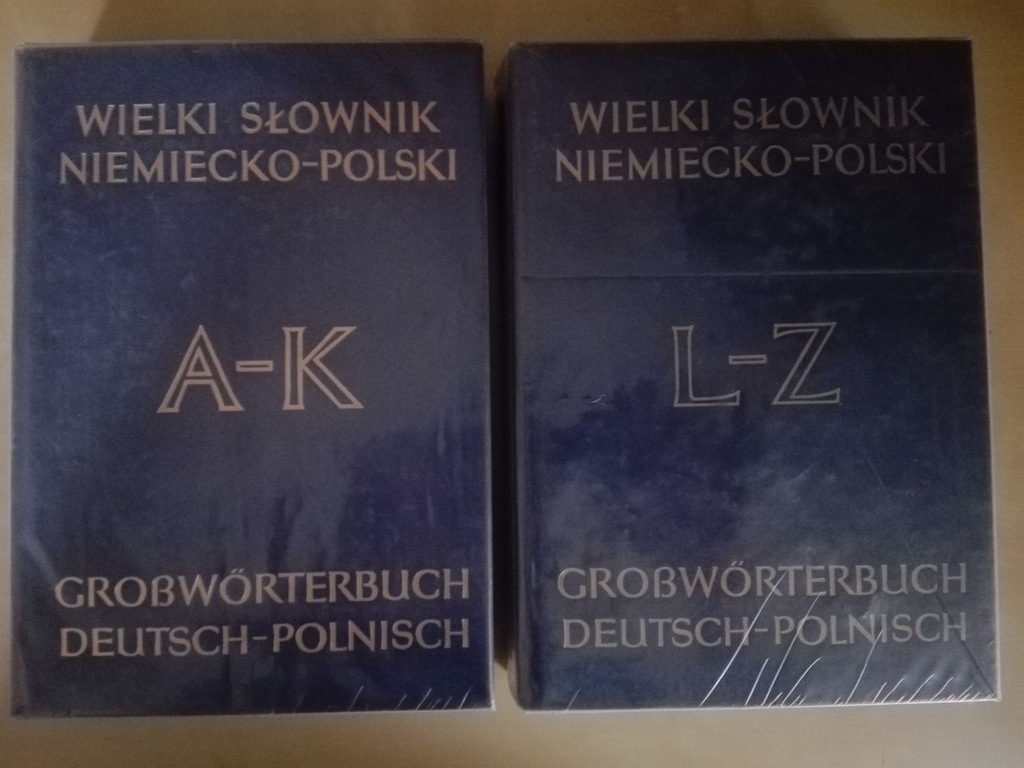 Wielki słownik niemiecko-polski 2 tomy Piprek