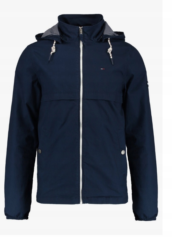 tommy jeans basic zip anorak