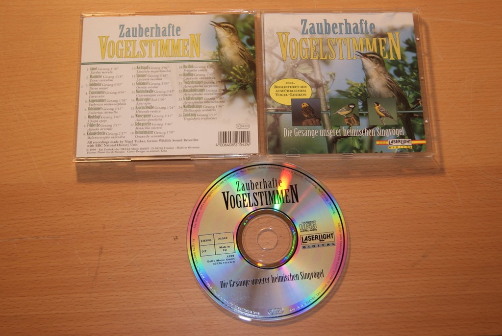 ZAUBERHAFTE - VOGELSTIMMEN [CD]