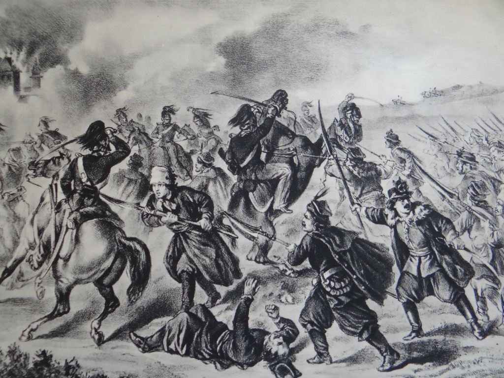 POWSTANIE STYCZNIOWE 1863 BITWA POD MIECHOWEM