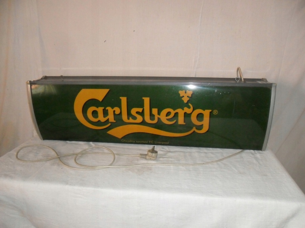 CARLSBERG - REKLAMA ŚWIETLNA - 95 CM
