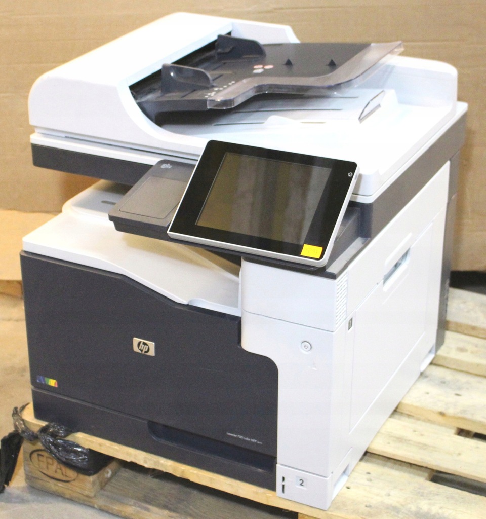 Hp laserjet 700 color mfp m775 настройка сканирования