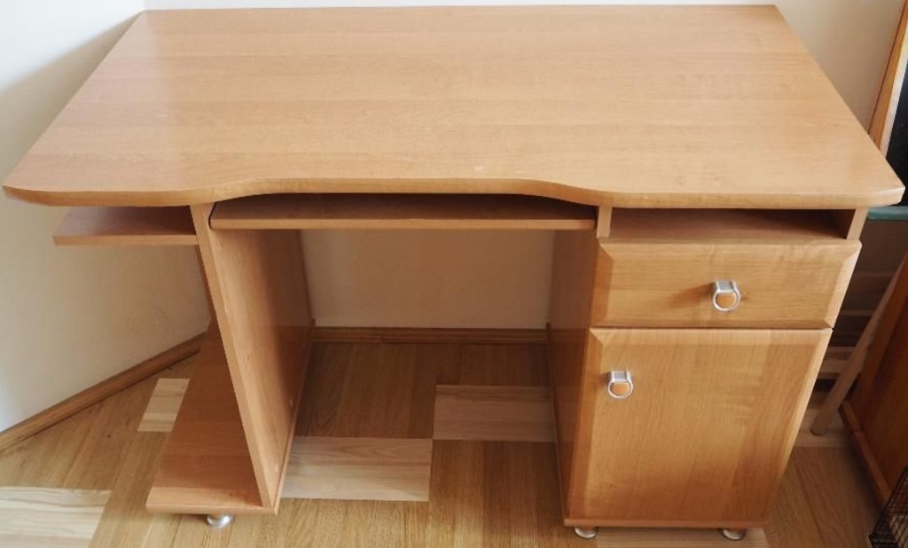 Biurko BRW system XXI olcha miodowa 