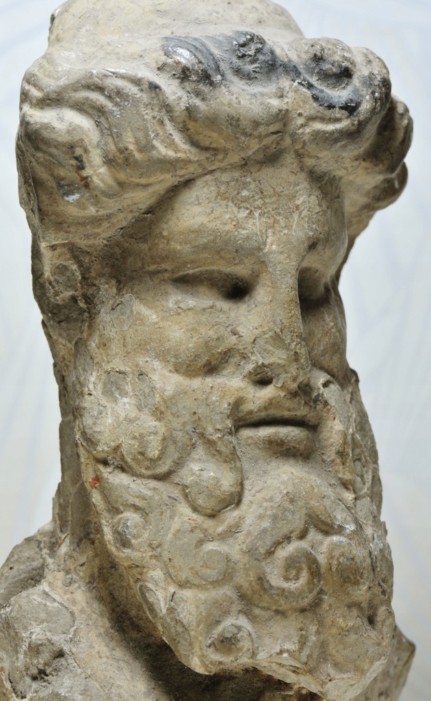 JUPITER ORYGINALNA rzymska rzeźba 2-3 w. MUZEALNA