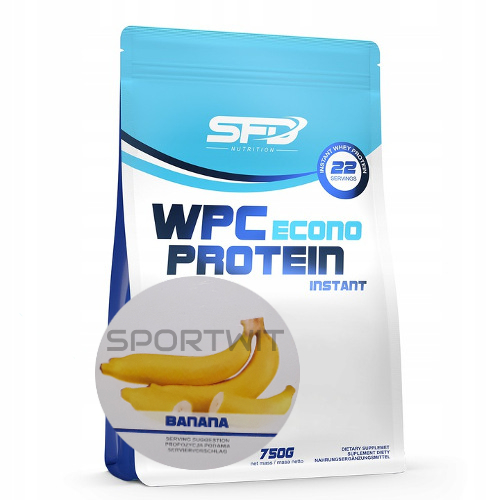 SFD WPC PROTEIN ECONO 750g BIAŁKO BANANOWE