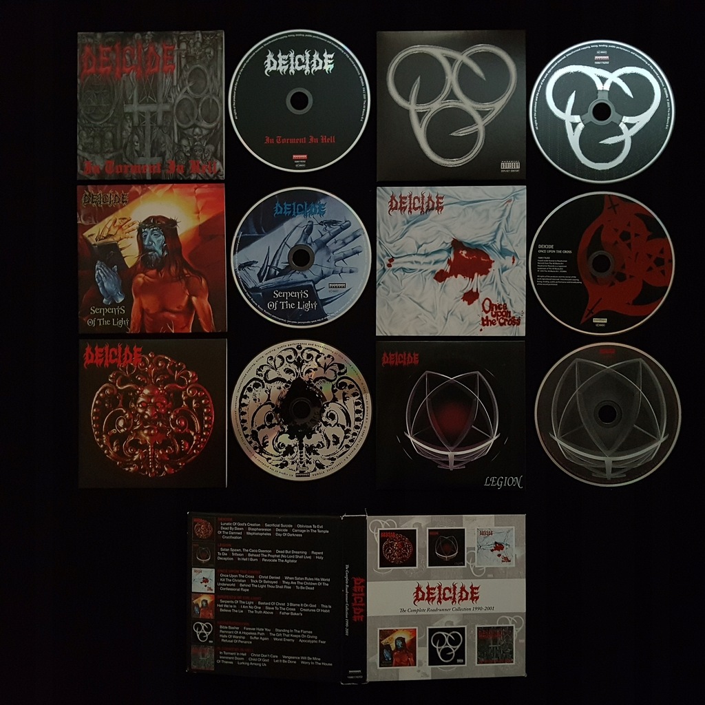 DEICIDE [ROADRUNNER COLLECTION 1990-2001] BOX 6 CD
