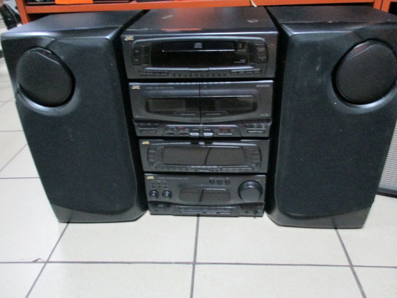 WIEŻA SEGMENTOWA JVC XT-MXG7BK + PILOT I KABLE
