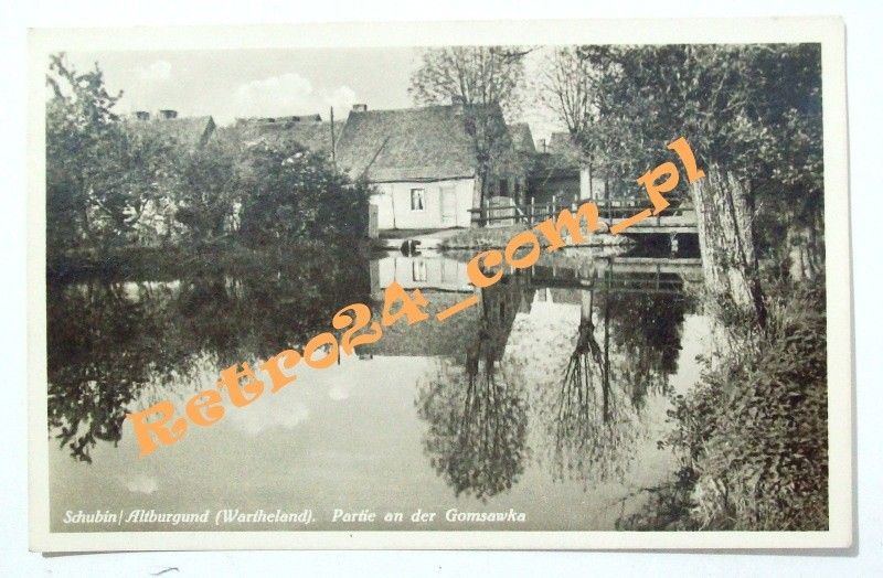 SZUBIN, SCHUBIN, ALTBURGUND Gomsawka ok. 1940
