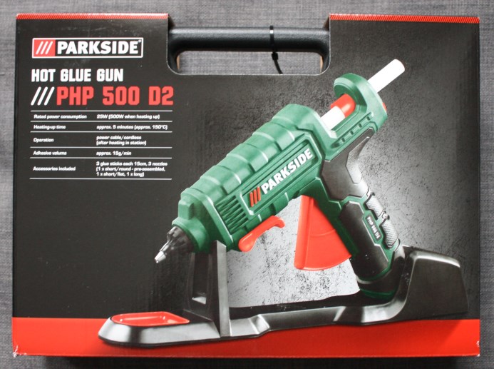 Pistolet PARKSIDE PHP 500 D2 +21 wkładów nowy