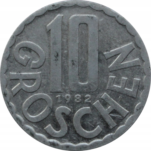 10 groszy 1982 Austria st.III