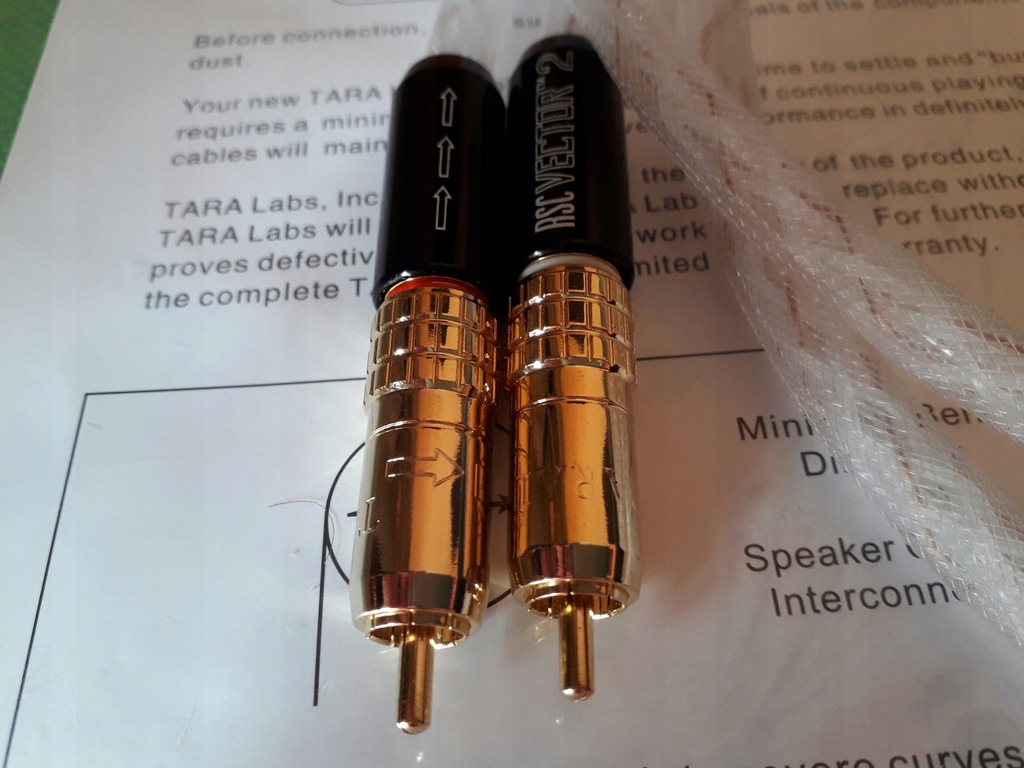 TARA LABS VECTOR 2 -interkonekt RCA