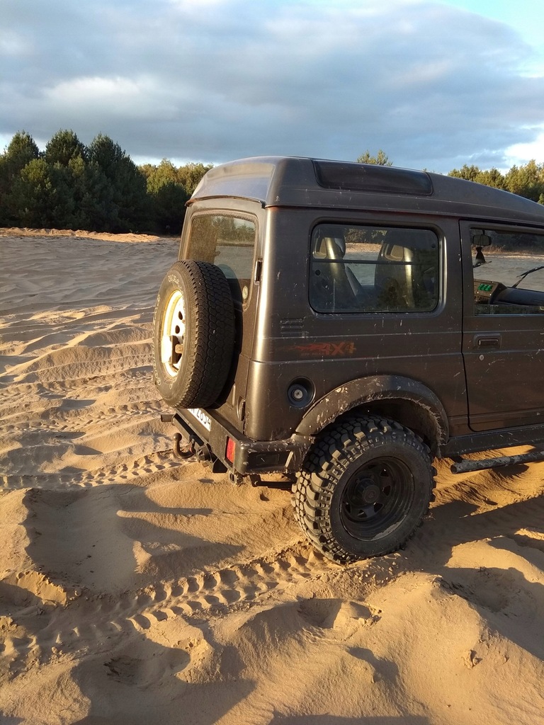 smoke samurai SUZUKI SAMURAI LPG off road Podwyższany dach wawa