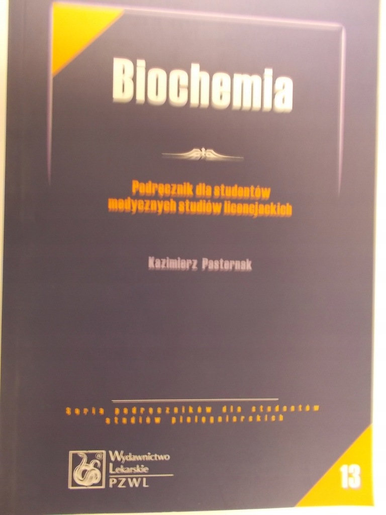 Biochemia Pasternak seria dla pielęgniarek